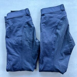 BUNDLE of 2 DOVER SADDLERY full seat breeches size 26 riding horse equestrian